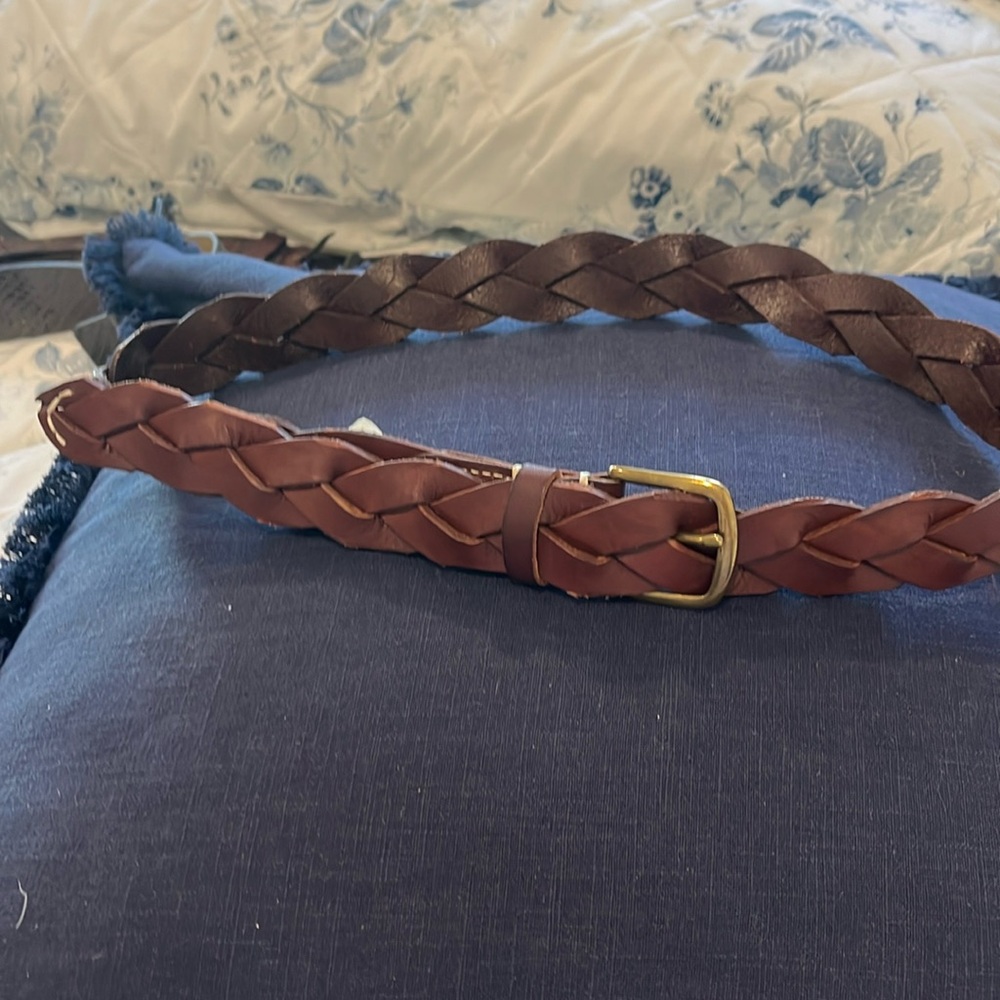 J Crew brown belt